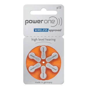 PowerOne P13 Hearing Aid Battery – 6 Pieces Pack